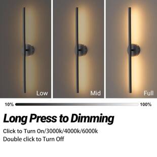 分对插免接线充电款壁灯客厅】沙体发卧室床氛807头围灯浴室镜前