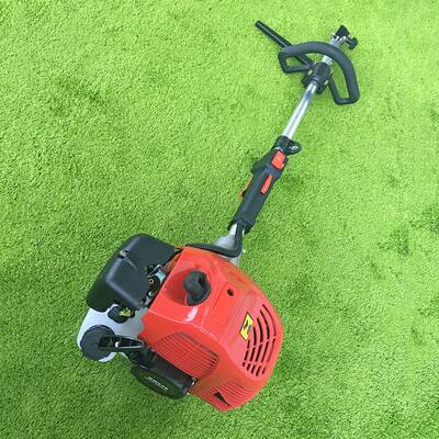 52cc便携式汽油动力清扫机 动力扫帚 刷草机 普通级别出口跨境