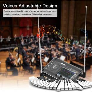 迷你雷门琴音特乐电子创意乐器古复多音声创意玩具OLEDKUA屏幕