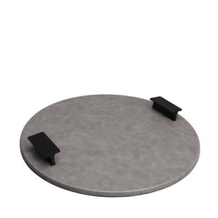 质皮革肌030理厅蛇纹收纳托盘样板间客茶几桌面装 纹饰木摆件手工