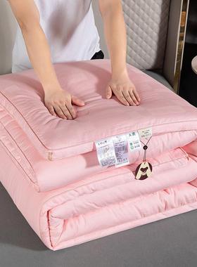 包邮纯棉豆纤维大被a母婴级加厚保暖冬被全冬高端A类棉秋宿舍被类