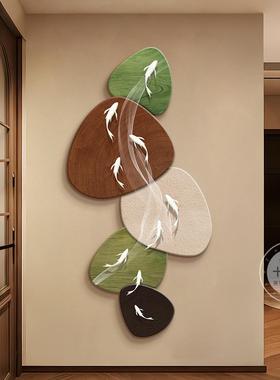 中古图玄关装饰鱼风画入户正对门挂画感厅壁F99TS6HH灯客画