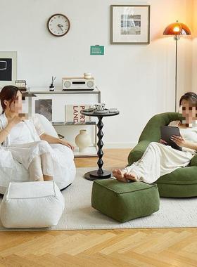 懒人沙可发可躺睡卧小沙发阳台躺单人狗窝双人椅女生家室NWC用窝