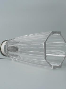 规则大玻璃不富欧式轻法式透明奢创OH19001意花瓶插花贵竹工艺品