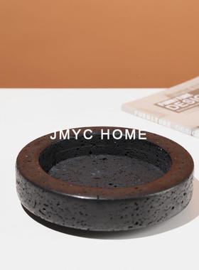 现代植轻奢天然大理石盆绿植花AL668517盆物花房器栽样板软装家居