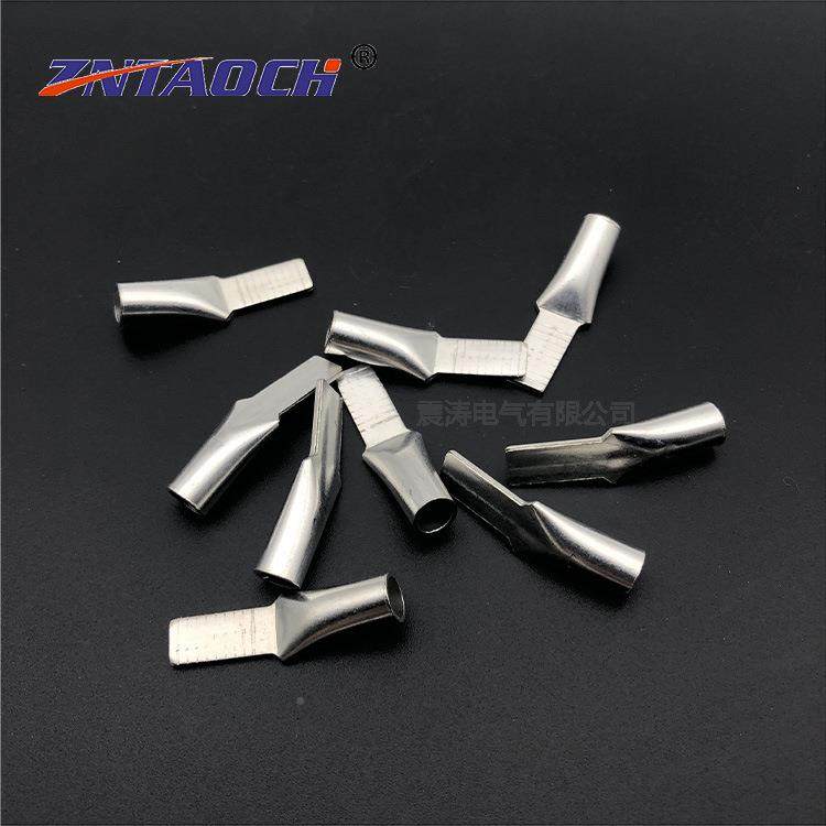 头鸭嘴鼻子C45-4平方空插针2.铜5C45－2.5插片端T2紫铜线鼻子开接,电子/电工,接线端子,淘宝优惠券,粉丝福利购,淘宝优惠卷