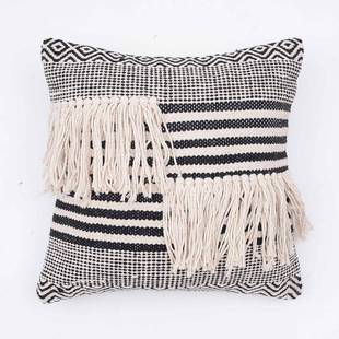 摩洛编哥风格手工织流苏抱枕印度进口现代店简约TT-71靠垫酒民宿