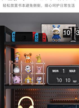 桌面多层简约架多功能学生板书桌54681上书收纳置物架铁艺洞洞放