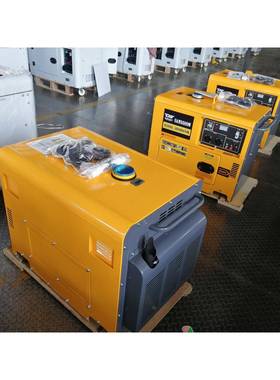 5KW小型油静音款柴发电机千瓦单三相车载低噪音SA55WDWK500M