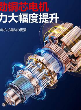 2机20V插电式手QML机推草坪修剪割草小型家用多功推草机大能功率