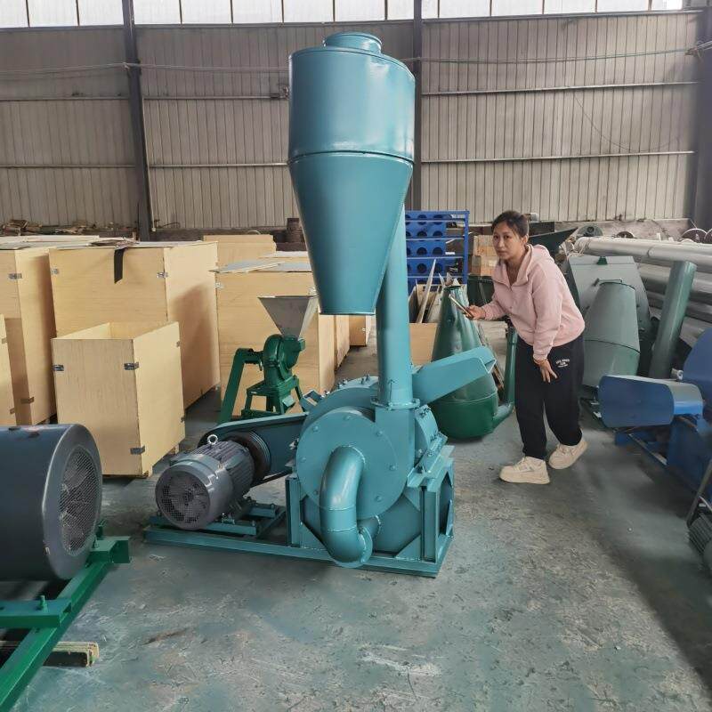 家具木料板边角破碎机旧硬杂木废边碎角料木打锯MBC末机木头粉碎