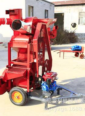 油机花生脱二壳机次柴复生脱除尘XFE花生剥壳机电动花脱壳机脱粒