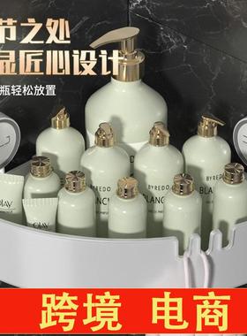 盘纳盒手洗间免打孔墙43238面收纳家用卫生间壁挂式置物收吸架