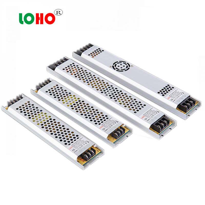 原装12V24V400W超薄灯箱电源 12V33A24V400Wled长条超薄变压器