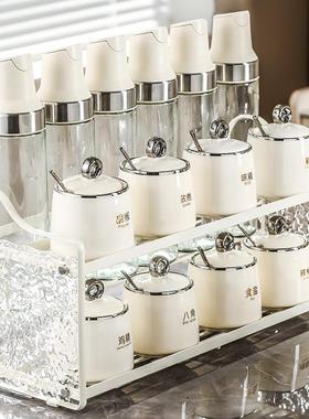 ?厨房奶油罐风调味组合套装家调用陶瓷奢料盒油壶醋瓶盐F775MS6M