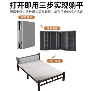 G$L折叠SLD床单1房米2家出用简易小床加厚成人午休租人临时宿舍硬