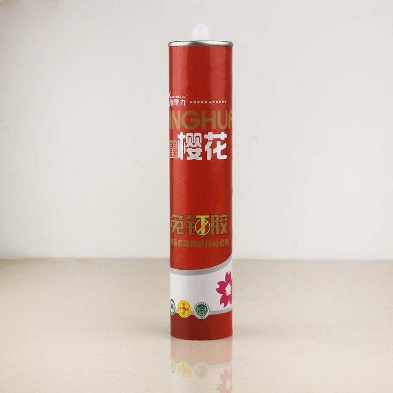 免钉墙胶胶面粘瓷砖438免孔置物架打木工用透明水玻璃胶整箱