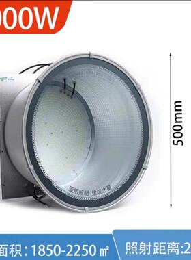 塔塔吊吊灯1000w2照000足瓦建灯筑工地明大灯户外防水探照船W用