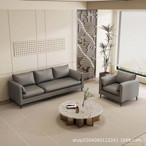 约猫抓皮沙发科现技皮轻奢客bm-8012厅小户型卧室代简双高密度组