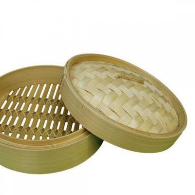 家竹蒸笼商用大小号QTQ手工加深加竹竹子加厚编高笼屉蒸架蒸格蒸