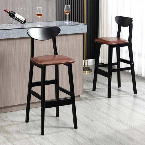 高脚凳用实椅子吧凳代木吧台526椅轻奢酒吧桌家椅现简约高凳子吧