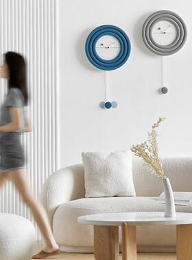 wozoo网时红钟表挂钟用时尚现代个MAC0103性创意家极简m艺术装饰