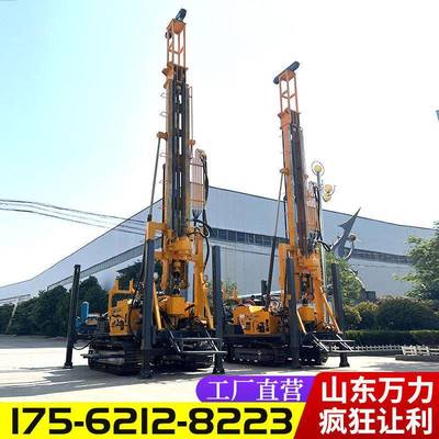 JL-350机械顶水驱井钻机水气两D用打机探矿取芯千米钻井HJR井机
