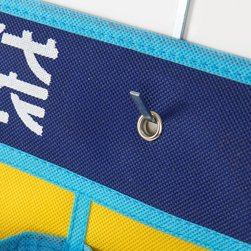 班级手机收纳袋挂墙式上课手机墙挂式兜子72格门壁挂式后收纳挂袋