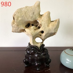 传统奇石天然精品原石观赏石案头清供文房小摆件太湖石.盆景太湖