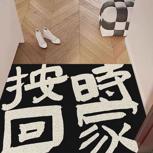 入户门地垫丝圈进门大门口玄关防滑耐磨I除尘耐脏可裁剪脚垫子免
