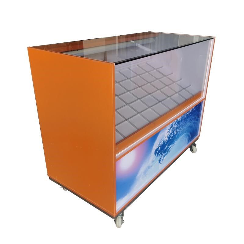 烟柜橙色真龙终端展示柜烟酒超市便利店货架带灯有轮大台面钢化玻,商业/办公家具,烟酒柜,淘宝优惠券,粉丝福利购,淘宝优惠卷