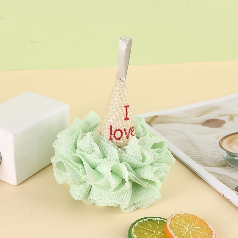 冰激凌洗澡沐浴球冰淇淋儿童泡沫球浴球卡通沐浴球可爱洗澡神新款