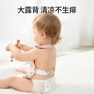 欧孕宝宝婴儿肚兜护肚子防着凉春夏纱布薄款新生儿护肚脐肚围