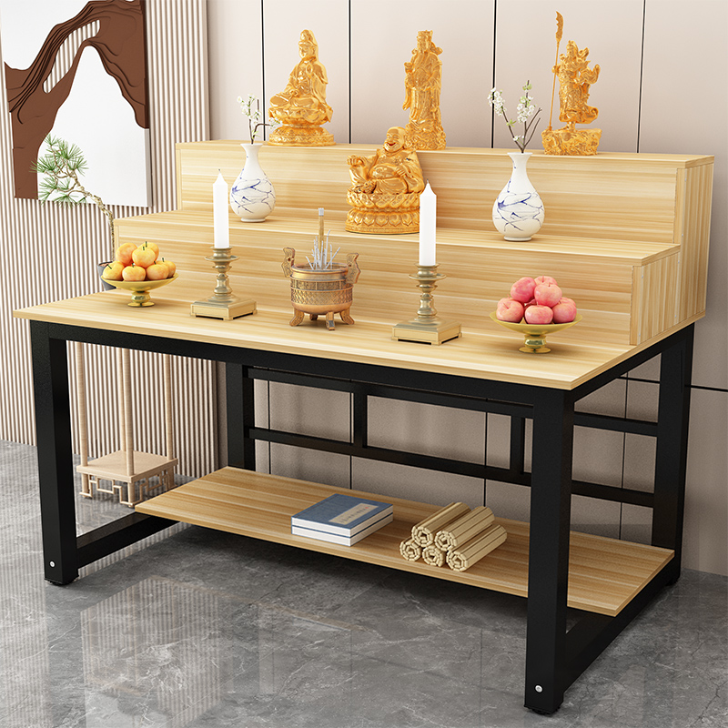 佛龛供桌佛台中式家用实木供台神台供奉桌小型菩萨财神桌香案贡桌