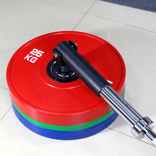 硬拉划船杠铃拉背把手T型双把位V对握单手杠铃炮筒架健身拉背器械