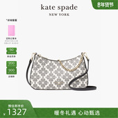 flower 老花可拆卸斜挎包包 spade ks奥莱spade 3期免息 kate