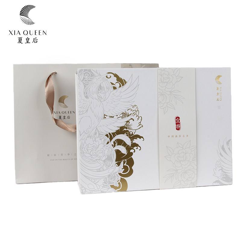 夏皇后山茶角鲨烷护肤套装精华油+抗皱紧致面霜+嫩颜面膜礼盒礼品,美容护肤/美体/精油,面部美黑霜/膏/油/精华,淘宝优惠券,粉丝福利购,淘宝优惠卷