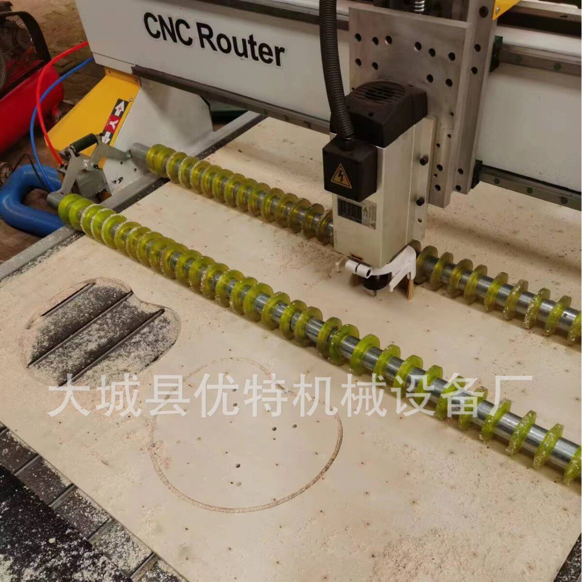 1325型环氧树脂板雕刻机地暖模块开槽机保温板绝缘板切割机