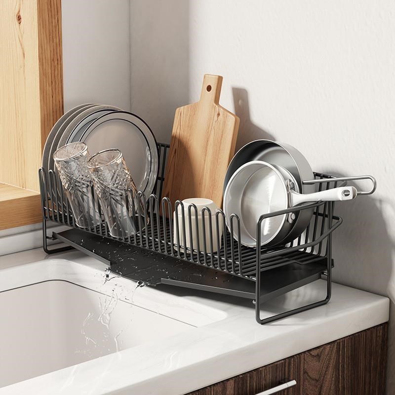 304不锈钢厨房碗碟架沥水架晾碗架窄边超窄水池碗筷碗盘子收纳架
