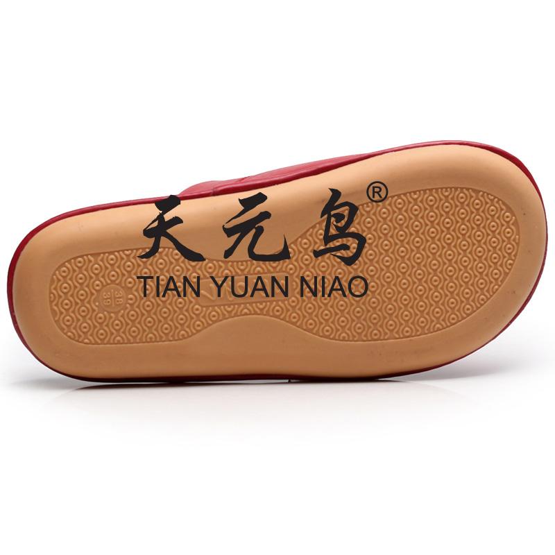 皮拖鞋秋冬季居家室内情侣防滑地板厚底皮托鞋男女保暖棉拖鞋韩式