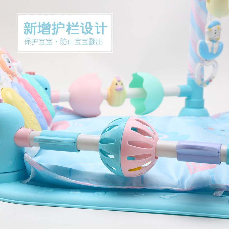 新生儿床头摇铃0-1岁3-6个月12男女宝宝床上吊挂床铃安抚挂件玩具