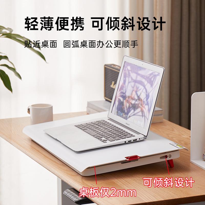 JNE升立降桌站式电脑架作工台笔记本小迷你超薄桌面办公气动支升