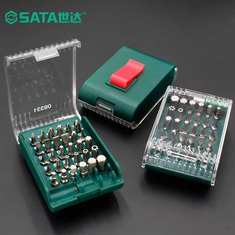 世达工具 批头套装组合30 31件手动旋具头组套 09331 09332 09333