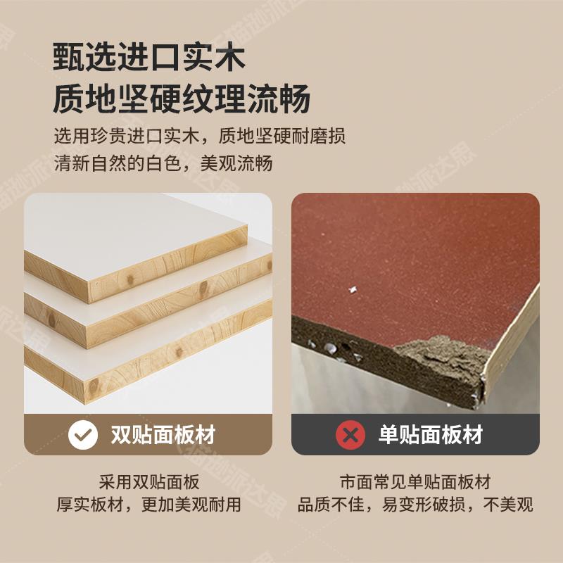 实木飘台窗书架置物物架落地152阳台窗收纳柜多层靠简易墙书柜子储柜