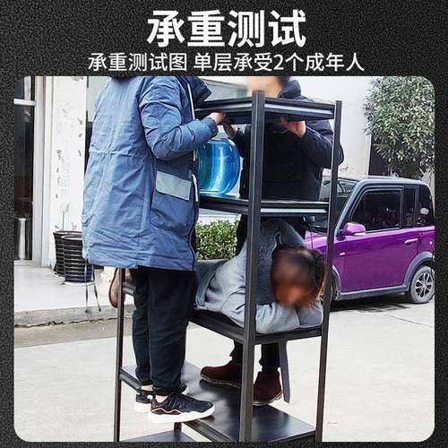 物可移动厨房收落纳置架地多层多功家用2568货架烤能箱微波炉储物