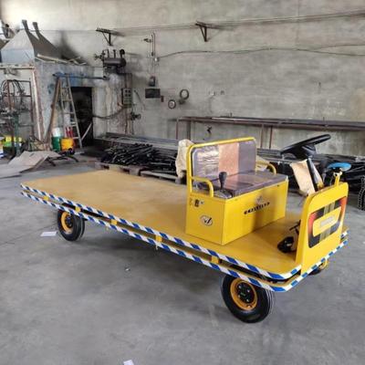 电动四485轮手推货车农场菜市拉场搬运平行板车骑款工厂货物平板