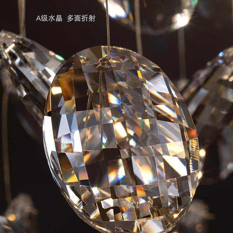 法式轻灯奢具现室代高档餐厅吊灯卧树枝灯全铜227萤火虫水晶饰客,家装灯饰光源,智能吊灯,淘宝优惠券,粉丝福利购,淘宝优惠卷