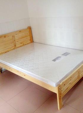 实木上下床双层床两层高下低床双母床上铺木床儿人童床子床OVA组