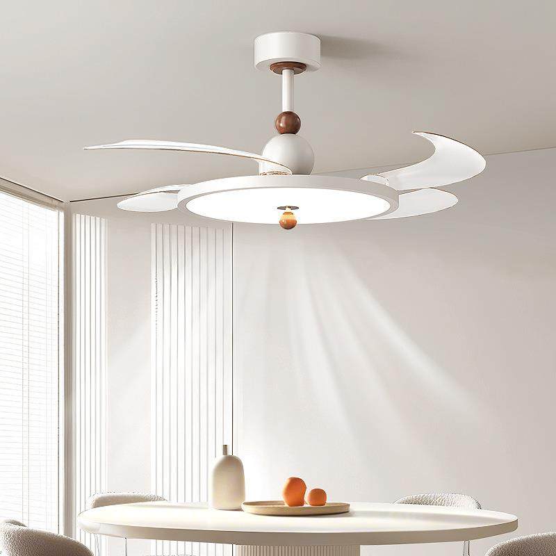 奶油风光谱护眼风扇0灯22全5新款家用餐厅灯室隐形卧吊扇809一体,家装灯饰光源,风扇灯,淘宝优惠券,粉丝福利购,淘宝优惠卷