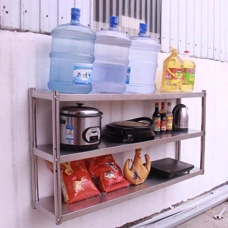 cs挂式墙架不锈置物钢架多层微波炉层架墙吊架F76M6J5T上壁墙货架